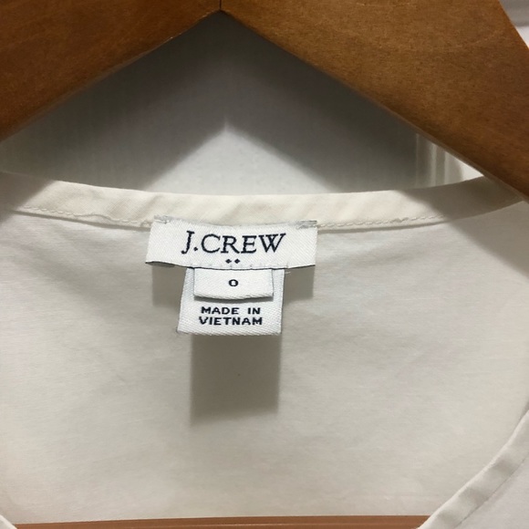 J. Crew Cream Blouse - Picture 3 of 3